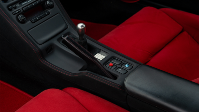 1993 Acura NSX in Grand Prix White over Red