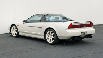 1993 Acura NSX in Grand Prix White over Red