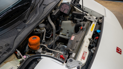 1993 Acura NSX in Grand Prix White over Red