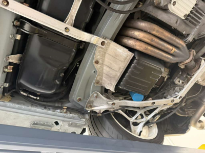 1993 Acura NSX in Grand Prix White over Red