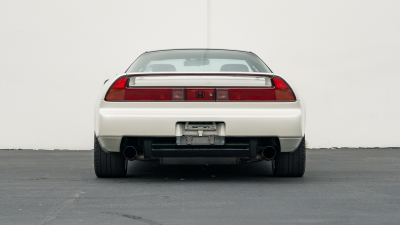 1993 Acura NSX in Grand Prix White over Red