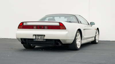 1993 Acura NSX in Grand Prix White over Red