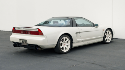 1993 Acura NSX in Grand Prix White over Red