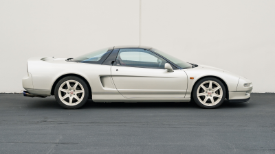 1993 Acura NSX in Grand Prix White over Red