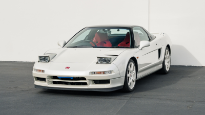 1993 Acura NSX in Grand Prix White over Red