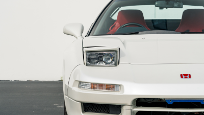 1993 Acura NSX in Grand Prix White over Red