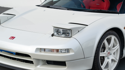 1993 Acura NSX in Grand Prix White over Red
