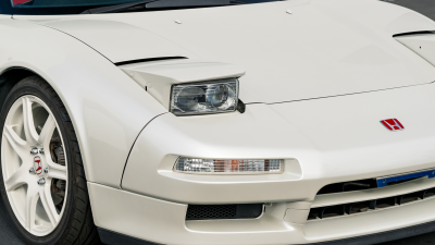 1993 Acura NSX in Grand Prix White over Red