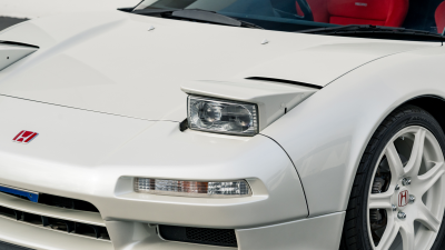 1993 Acura NSX in Grand Prix White over Red