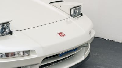 1993 Acura NSX in Grand Prix White over Red