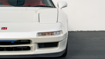 1993 Acura NSX in Grand Prix White over Red