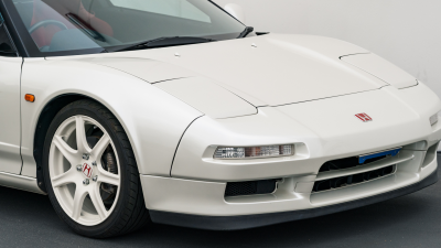 1993 Acura NSX in Grand Prix White over Red