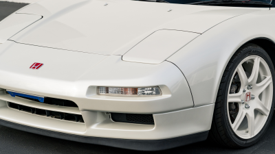 1993 Acura NSX in Grand Prix White over Red