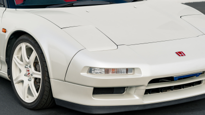 1993 Acura NSX in Grand Prix White over Red