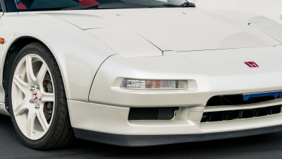 1993 Acura NSX in Grand Prix White over Red