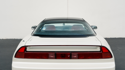 1993 Acura NSX in Grand Prix White over Red