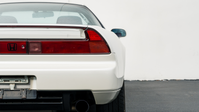 1993 Acura NSX in Grand Prix White over Red