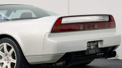 1993 Acura NSX in Grand Prix White over Red