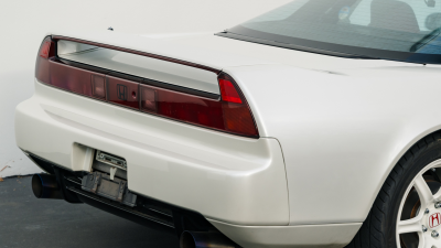 1993 Acura NSX in Grand Prix White over Red