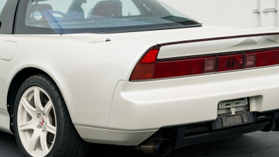 1993 Acura NSX in Grand Prix White over Red