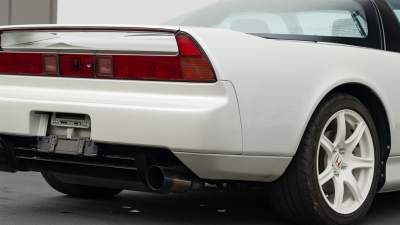 1993 Acura NSX in Grand Prix White over Red
