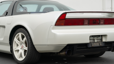 1993 Acura NSX in Grand Prix White over Red