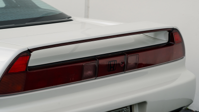 1993 Acura NSX in Grand Prix White over Red