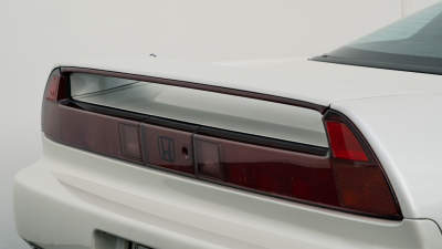 1993 Acura NSX in Grand Prix White over Red