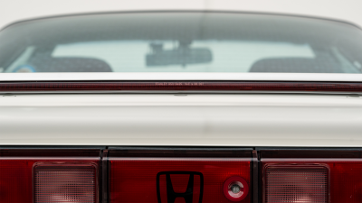 1993 Acura NSX in Grand Prix White over Red