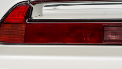 1993 Acura NSX in Grand Prix White over Red