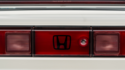 1993 Acura NSX in Grand Prix White over Red