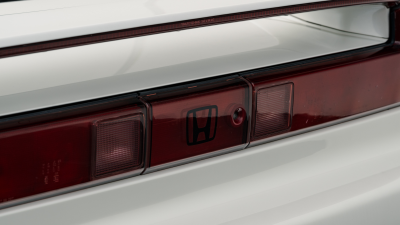 1993 Acura NSX in Grand Prix White over Red