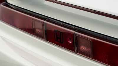 1993 Acura NSX in Grand Prix White over Red