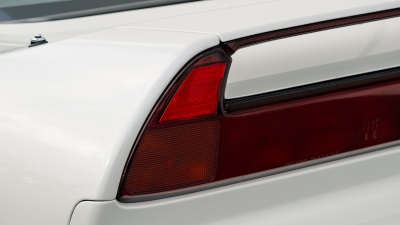 1993 Acura NSX in Grand Prix White over Red