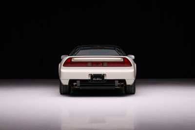 1995 Acura NSX in Grand Prix White over Red