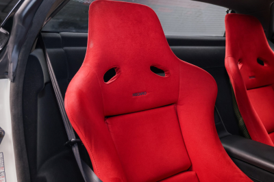 1995 Acura NSX in Grand Prix White over Red