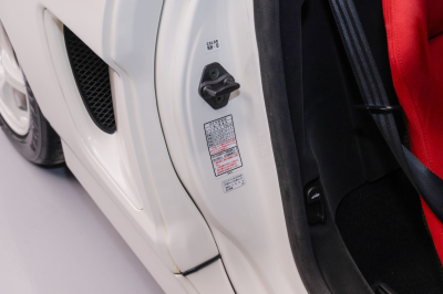 1995 Acura NSX in Grand Prix White over Red