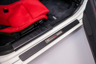 1995 Acura NSX in Grand Prix White over Red