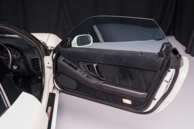 1995 Acura NSX in Grand Prix White over Red