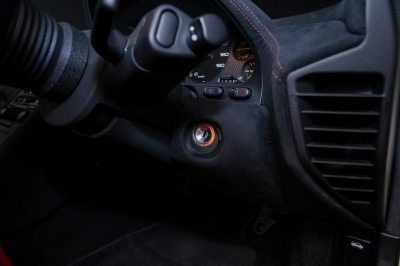 1995 Acura NSX in Grand Prix White over Red