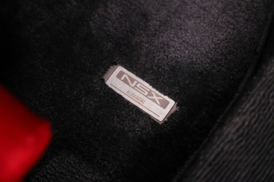 1995 Acura NSX in Grand Prix White over Red