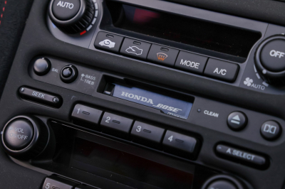 1995 Acura NSX in Grand Prix White over Red