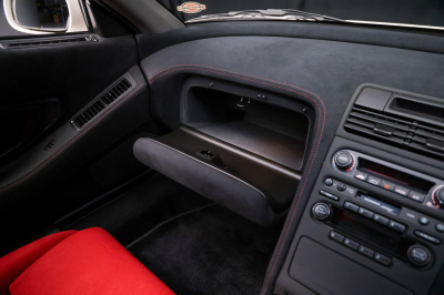 1995 Acura NSX in Grand Prix White over Red