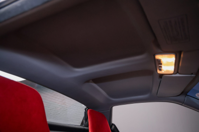 1995 Acura NSX in Grand Prix White over Red