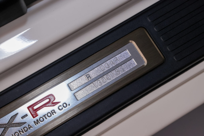 1995 Acura NSX in Grand Prix White over Red