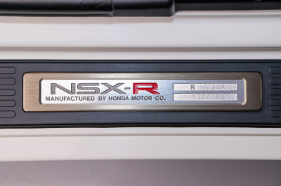 1995 Acura NSX in Grand Prix White over Red