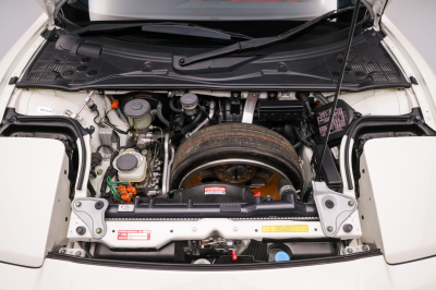 1995 Acura NSX in Grand Prix White over Red