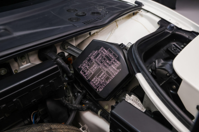 1995 Acura NSX in Grand Prix White over Red