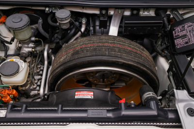 1995 Acura NSX in Grand Prix White over Red