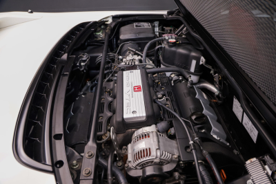1995 Acura NSX in Grand Prix White over Red